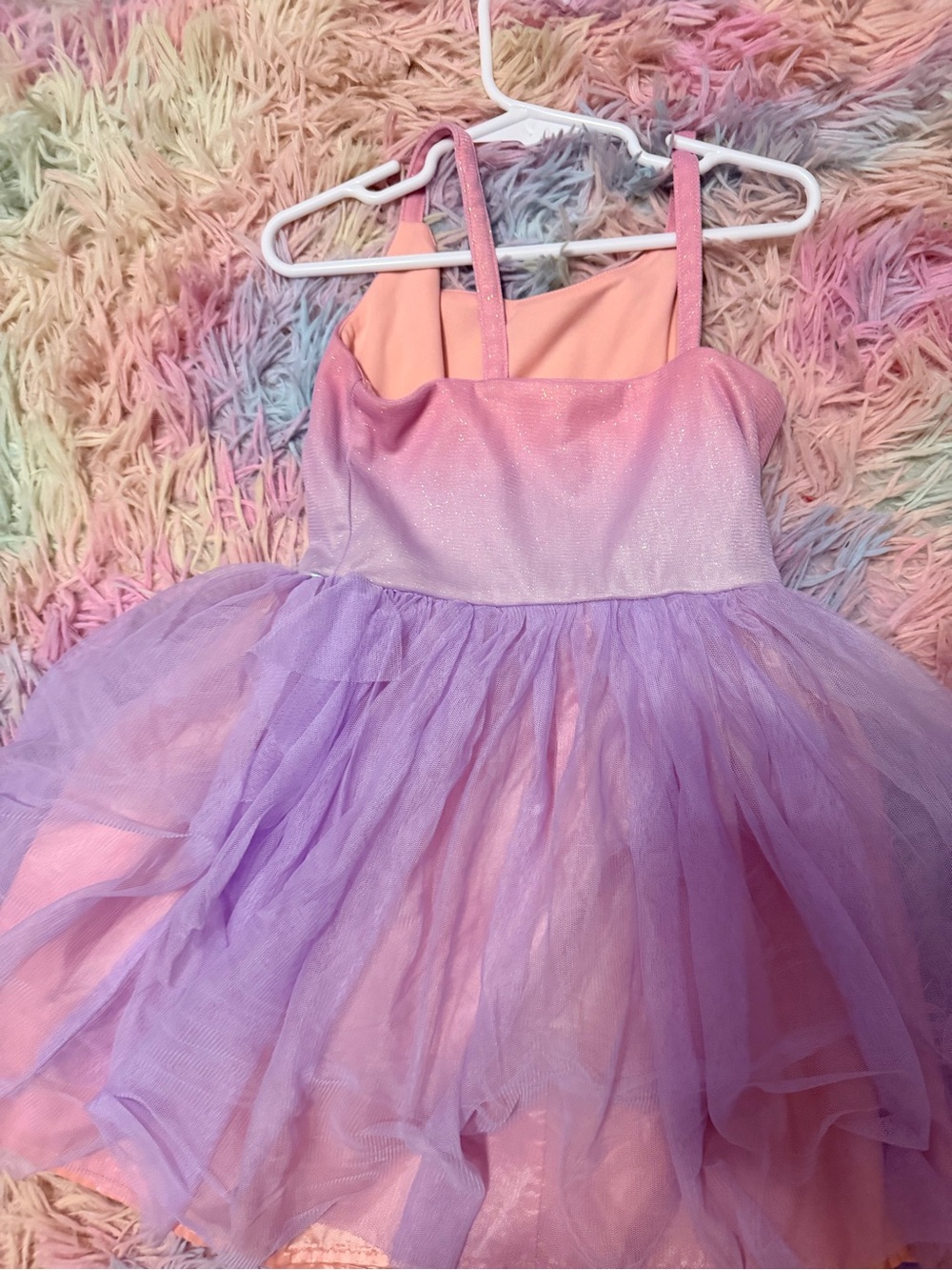 Cat & Jack Pink and Lavender Tulle Dress